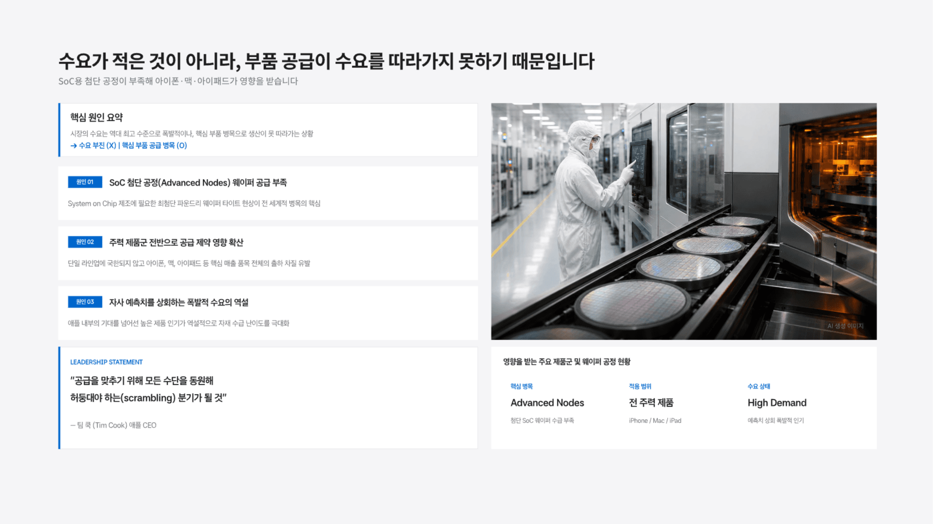 애플 FY26 3분기 실적 분석 10페이지